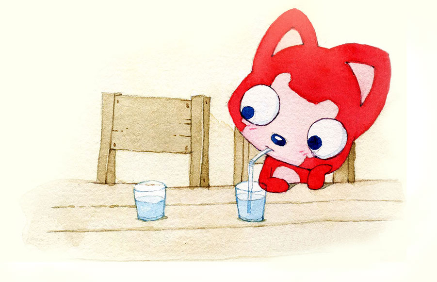 过去的杨杰一直是一个人生活，享受着孤独，也憧憬着爱情。